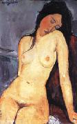 Amedeo Modigliani Seated Nude oil painting picture wholesale